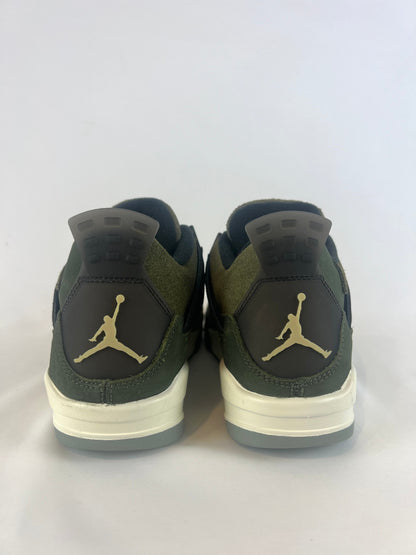 Air Jordan 4 Retro SE Craft ‘Olive’ Older Kids' Shoes