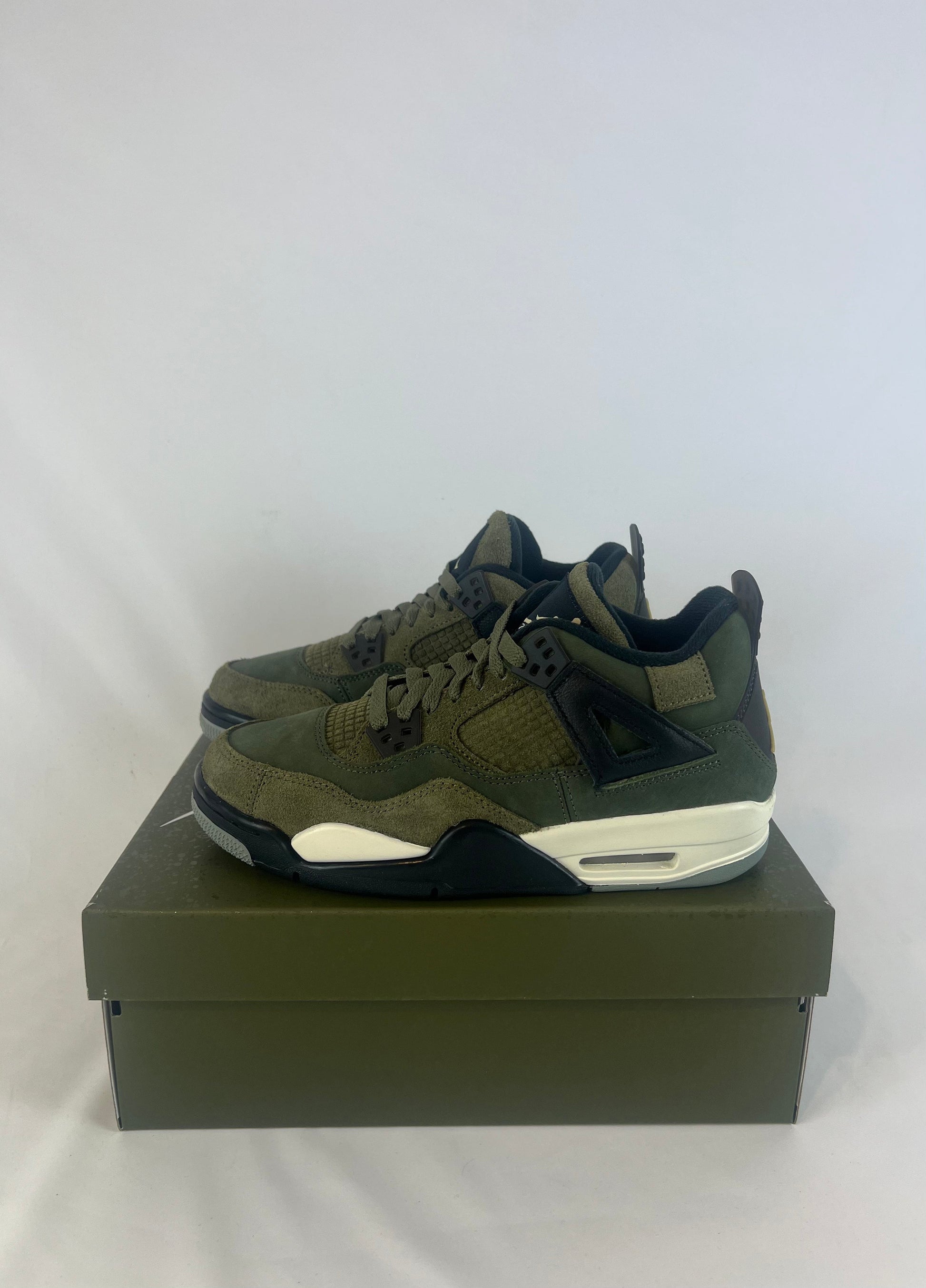 Air Jordan 4 Retro SE GS Craft Olive Sole City