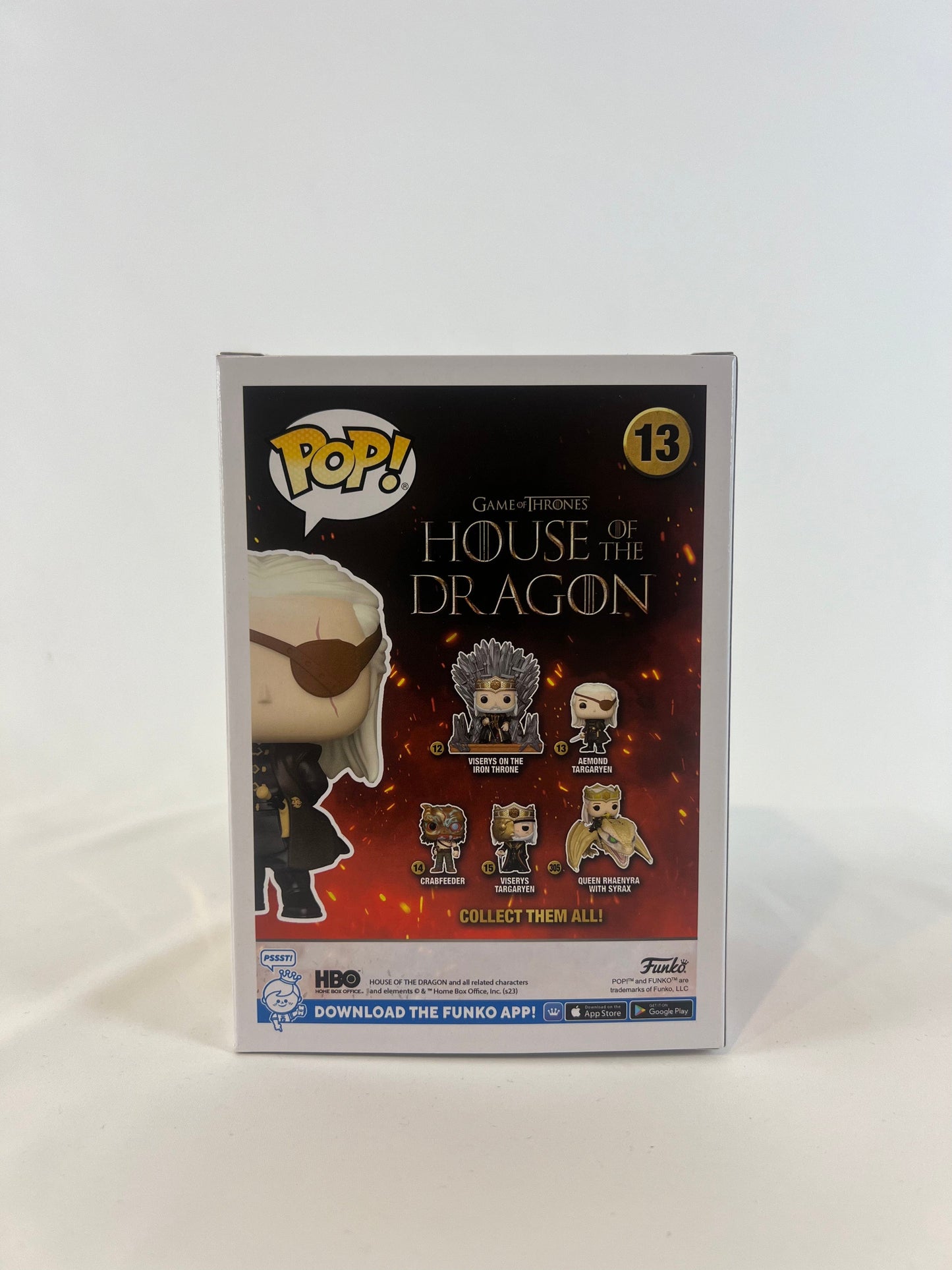 Funko Pop! Aemond Targaryen - House of the Dragon: Day of the Dragon (13)