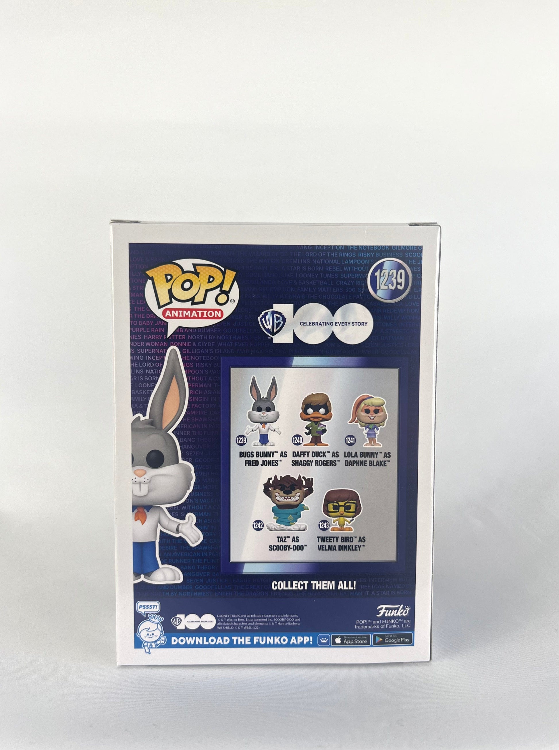 Funko Pop! Bugs Bunny As Fred Jones (1239) WB 100th Anniversary