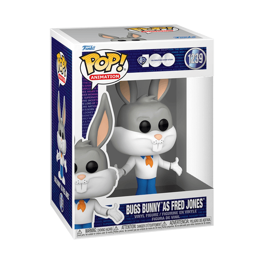 Funko Pop! Bugs Bunny As Fred Jones (1239) WB 100th Anniversary