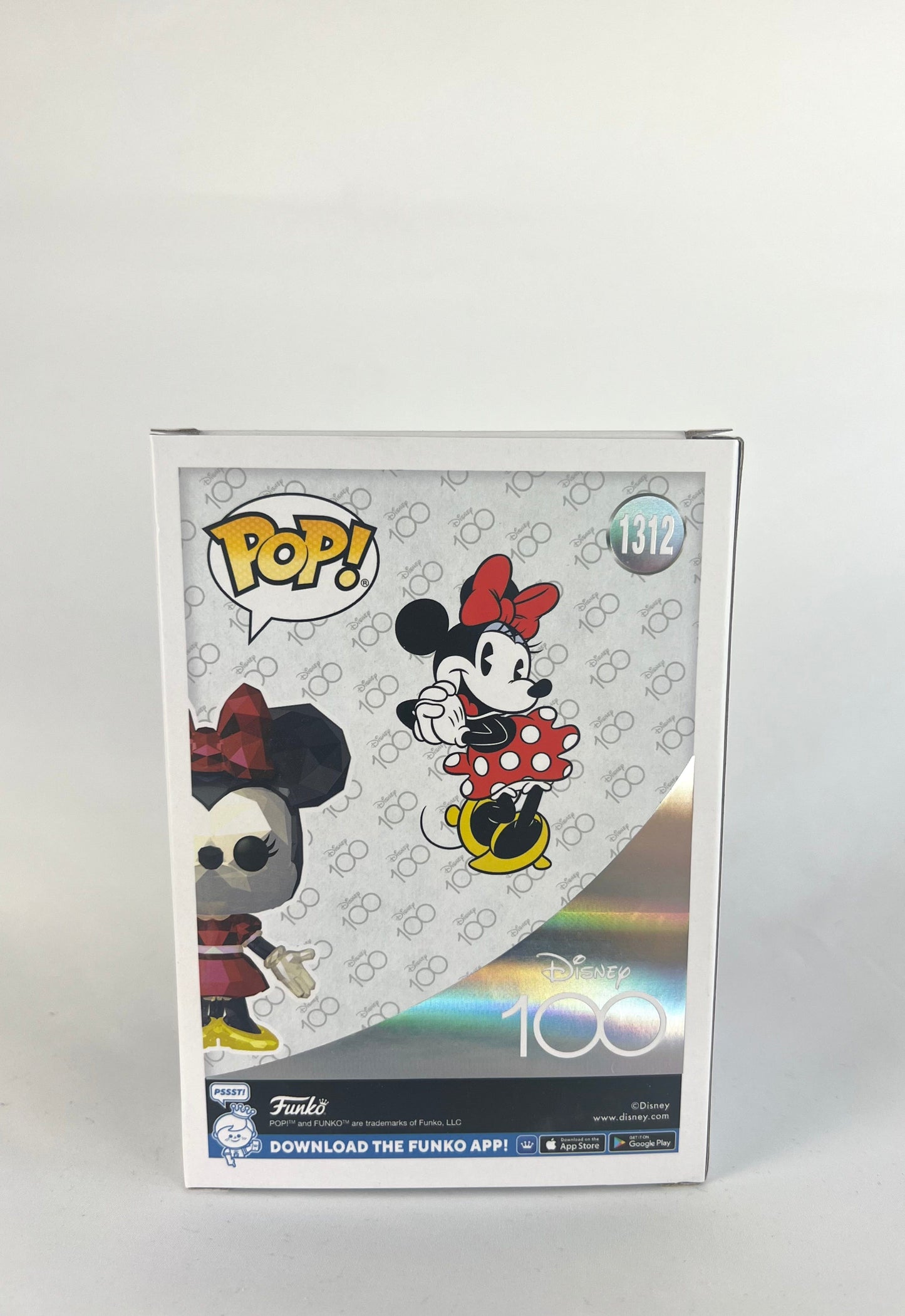 Funko Pop! Disney 100th Crystal Minnie Mouse (1312)