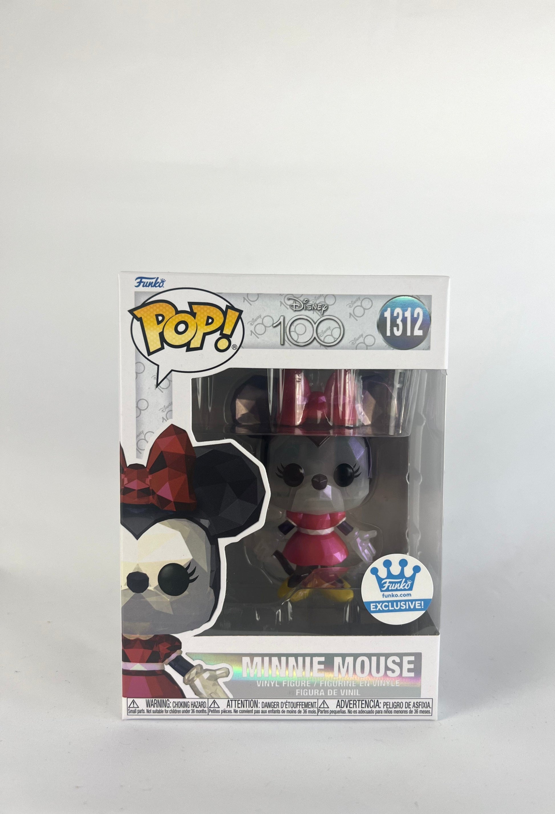 Funko Pop! Disney 100th Crystal Minnie Mouse (1312)