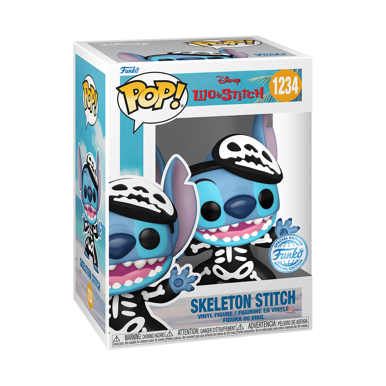 Funko Pop! Disney Lilo & Stitch Skeleton Stitch (1234)