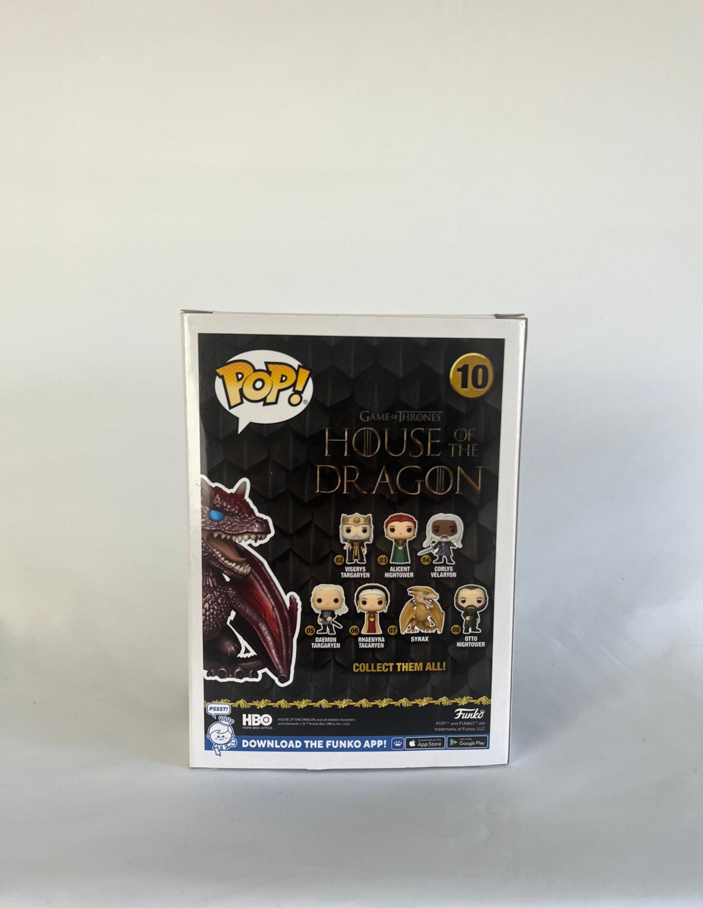 Funko Pop! House Of The Dragon Caraxes Metallic (10)