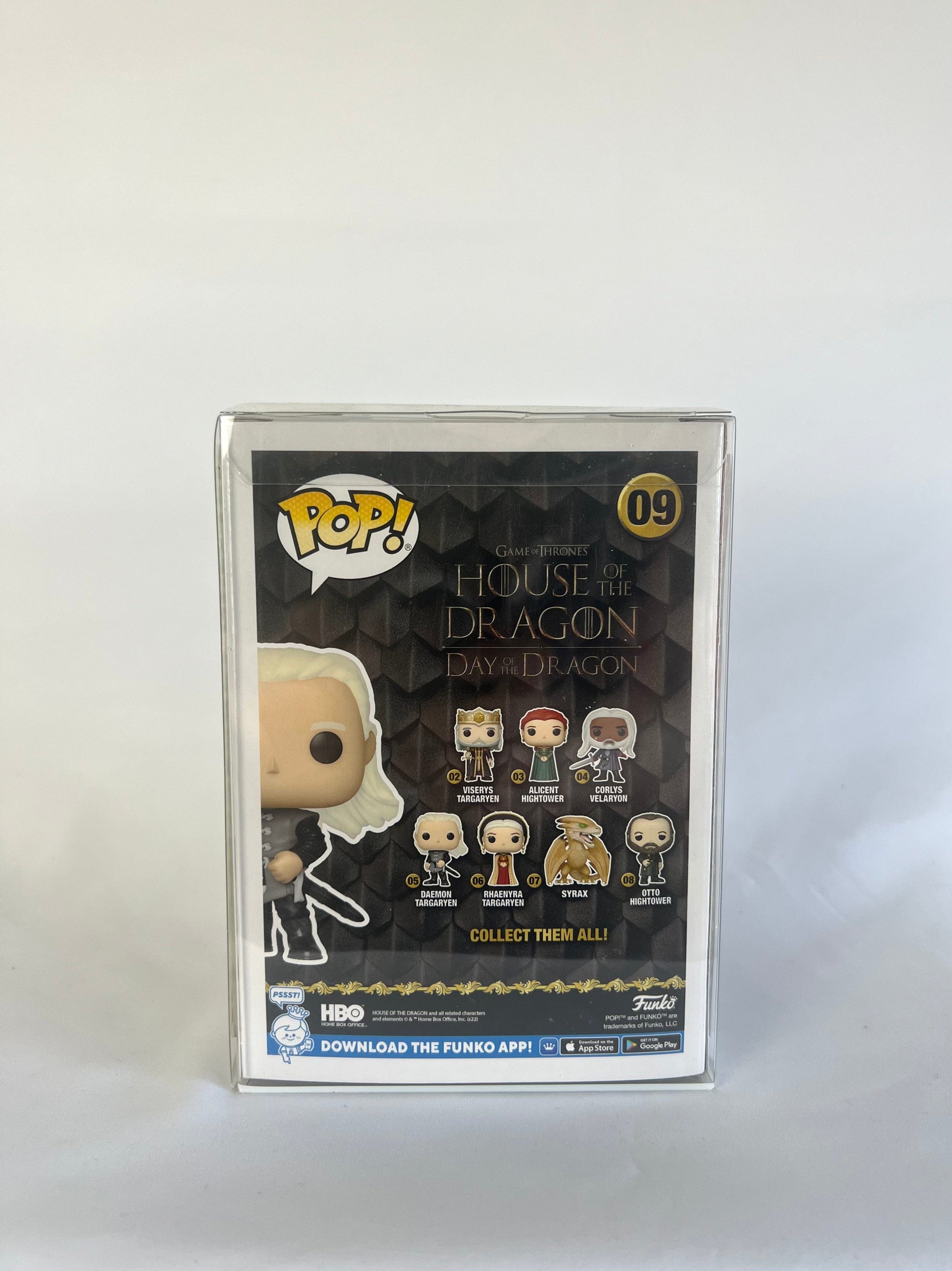 Funko Pop! House Of The Dragon Daemon Targaryen With Egg (09)