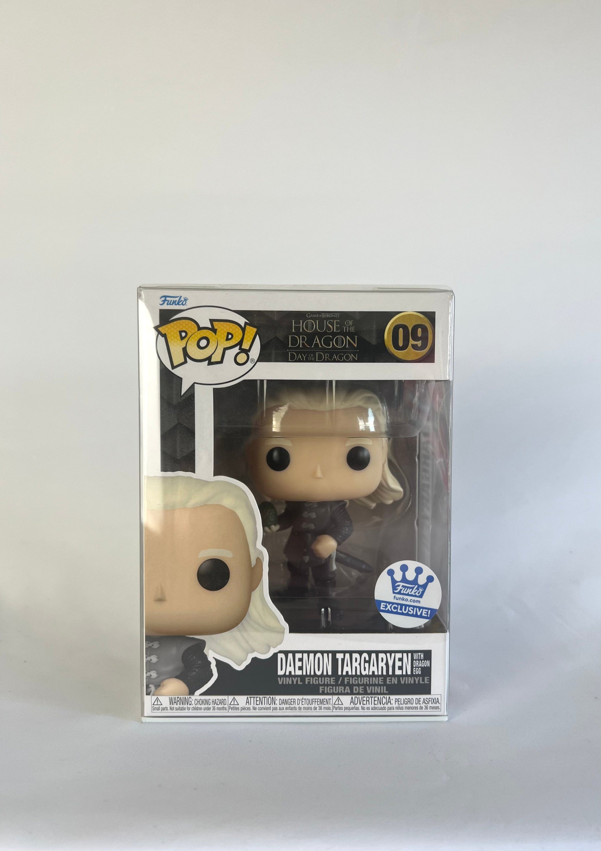 Funko Pop! House Of The Dragon Daemon Targaryen With Egg (09)