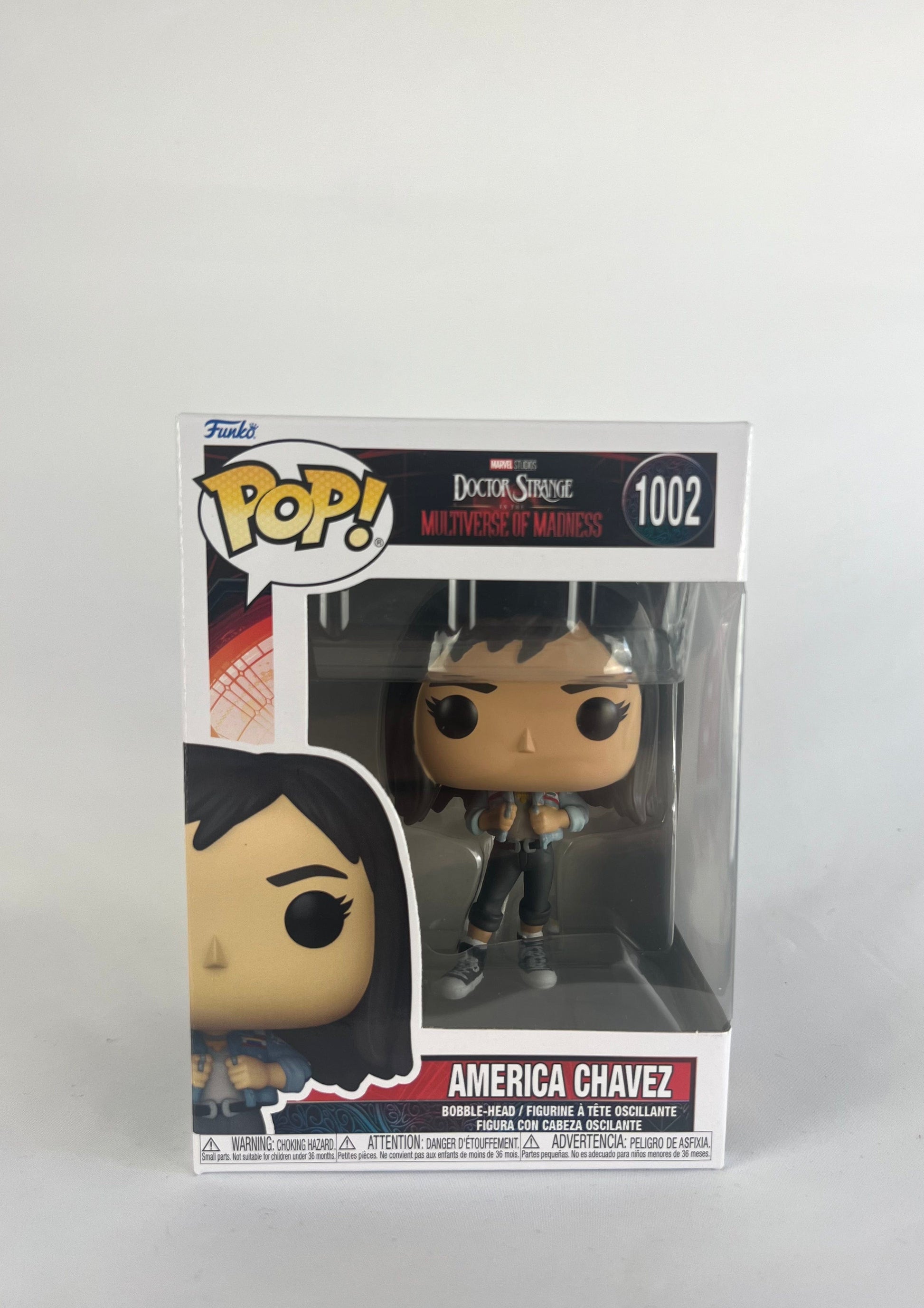 Funko Pop! Marvels Dr Strange In The Multiverse Of Madness America Chavez With Jacket (1002)