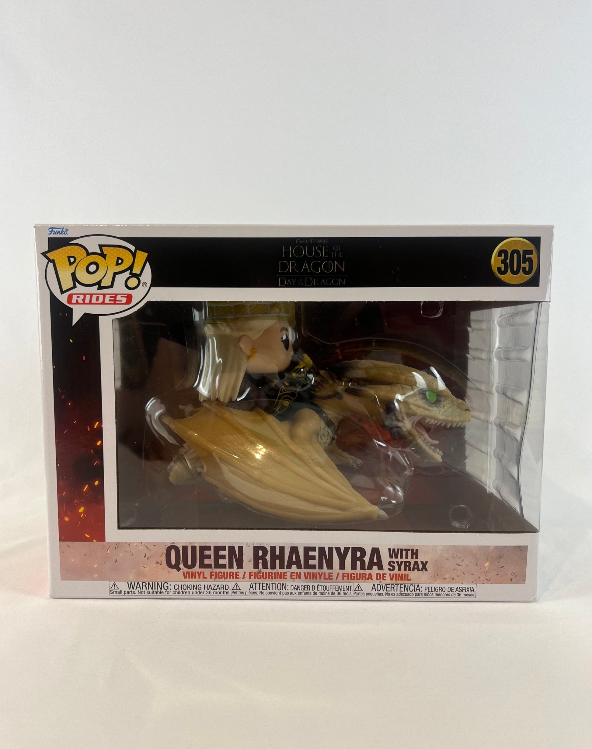 Funko Pop! Queen Rhaenyra with Syrax - House of the Dragon: Day of the Dragon (305)