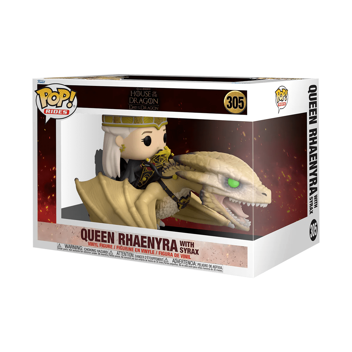 Funko Pop! Queen Rhaenyra with Syrax House of the Dragon Day of the Dragon (305)