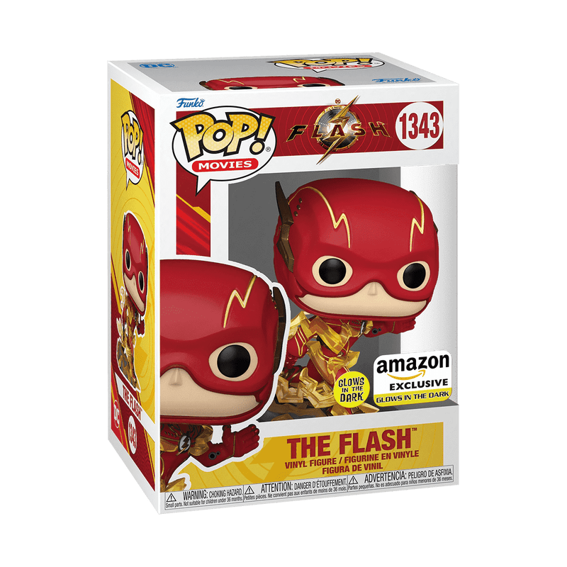 Funko Pop! The Flash Movie The Flash Glow In The Dark (1343)