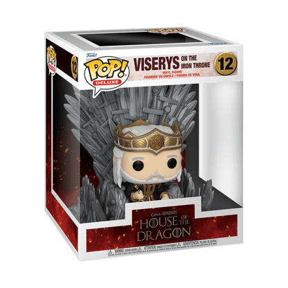 Funko Pop! Viserys on the Iron Throne House of the Dragon Pop! Deluxe (12)