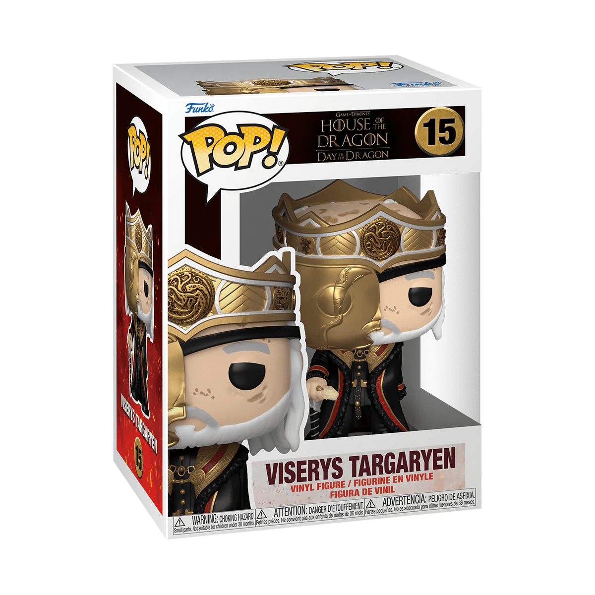 Funko Pop! Viserys Targaryen House of the Dragon Day of the Dragon (15)